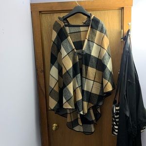 Torrid OS hooded poncho